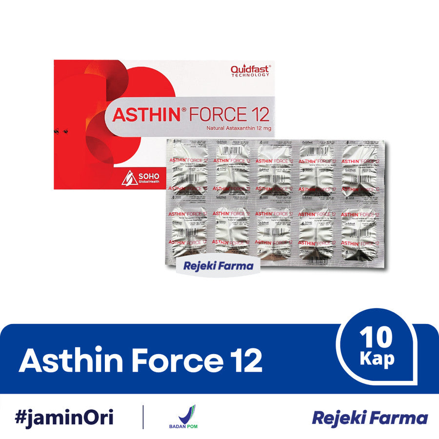 Asthin Force 12 Mg - 1 Per Strip 10 Kapsul