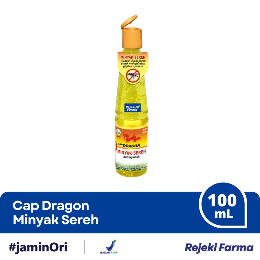Cap Dragon Minyak Sereh Anti Nyamuk - 100 mL