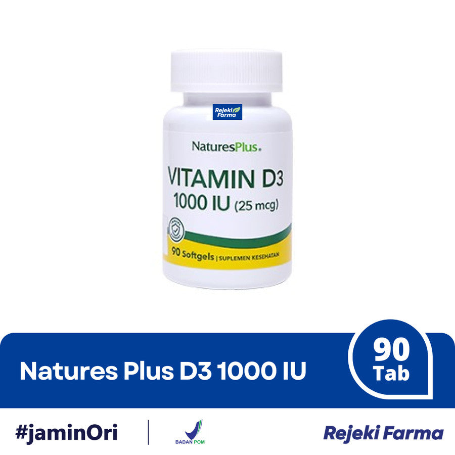 Natures Plus Vitamin Vit D3 1000iu - 90 Softgels