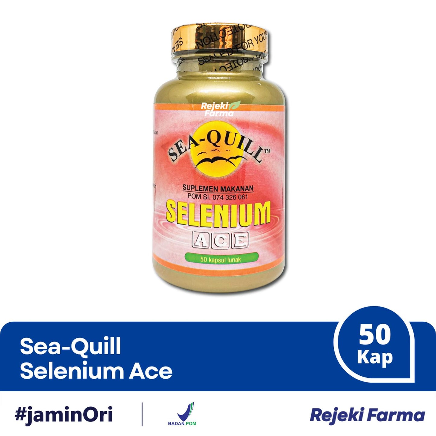 Sea-Quill Selenium Ace - 50 Kapsul