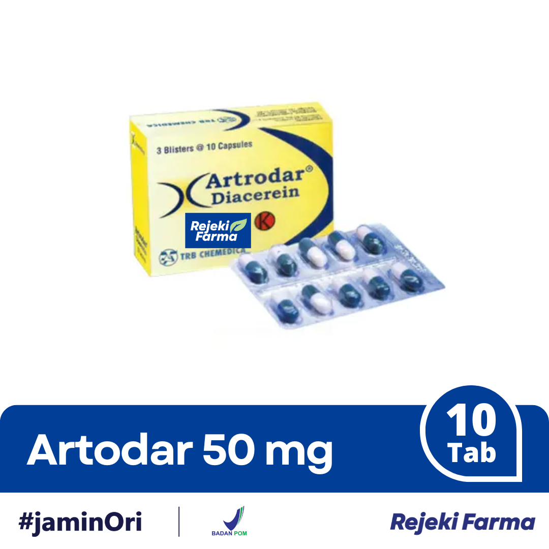 Artodar 50 mg - 1 Strip isi 10 Tablet