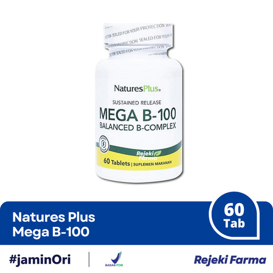 Natures Plus Mega B 100 - 60 Tablet