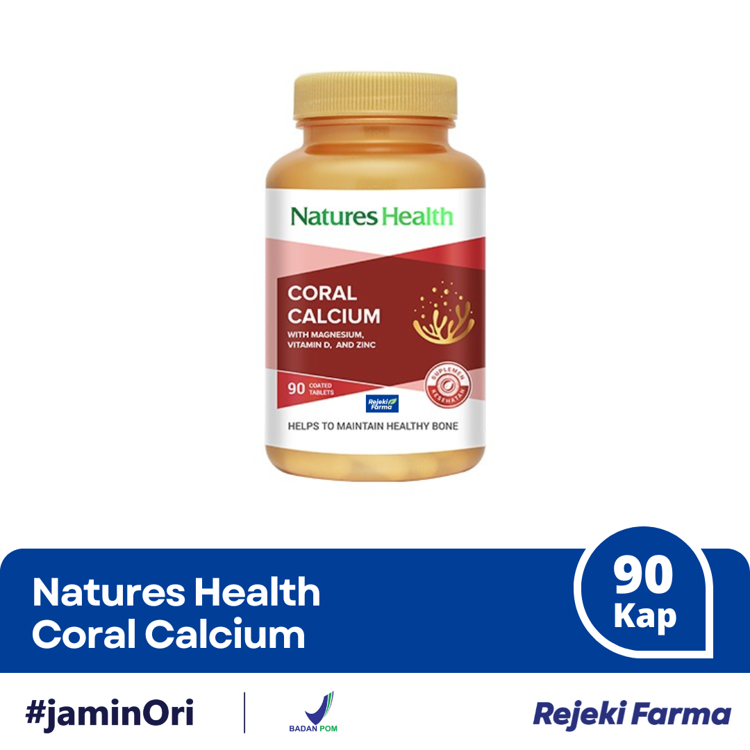 Natures Health Coral Calcium - 90 tablet