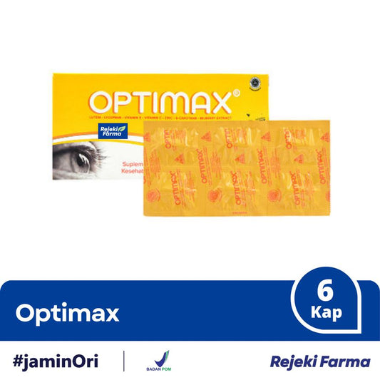 Optimax Ferron Kuning - 1 Strip isi 6 Tablet