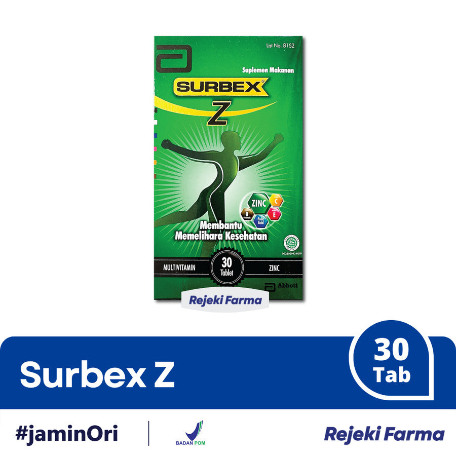 Surbex-Z - 1 Box isi 30 Tablet