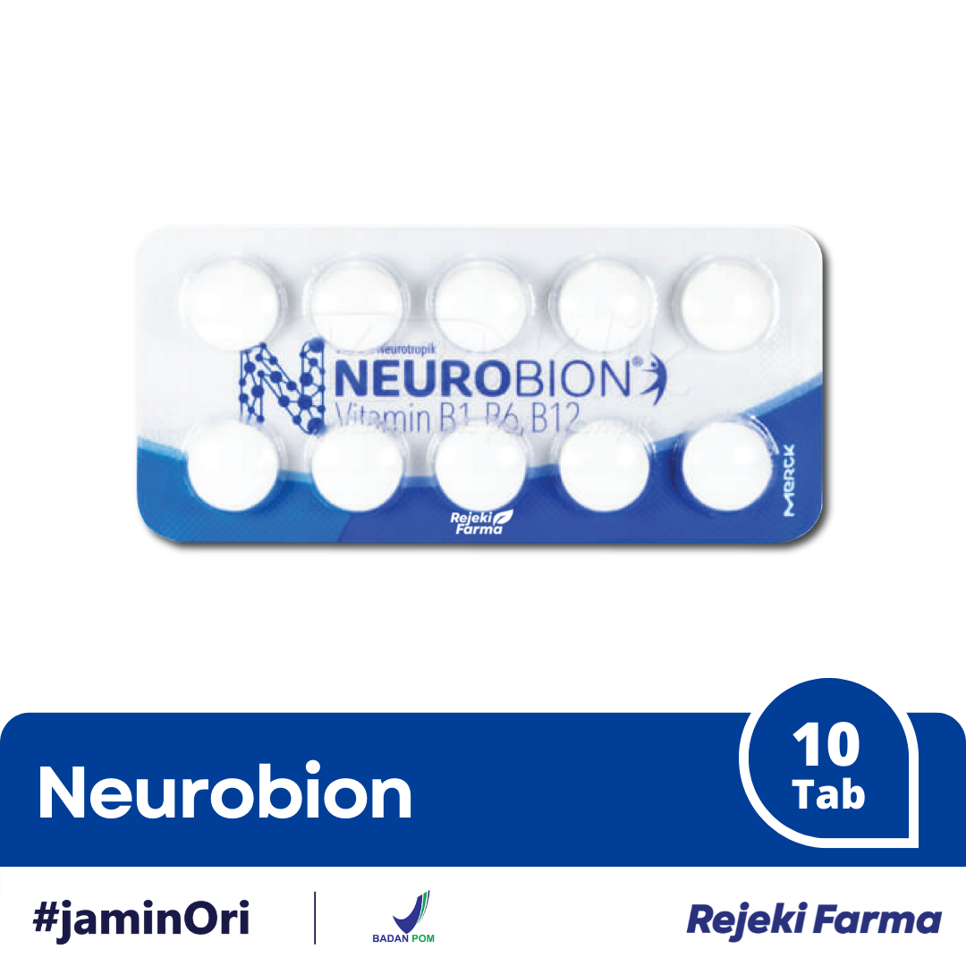 Neurobion Putih Tablet - 1 strip isi 10 tablet