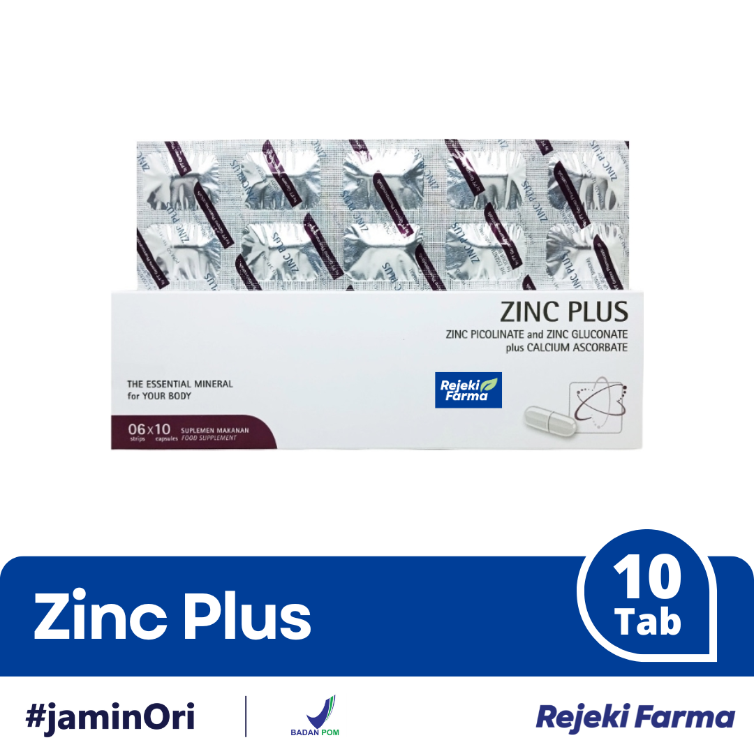 Zinc Plus - 1 Strip isi 10 Tablet