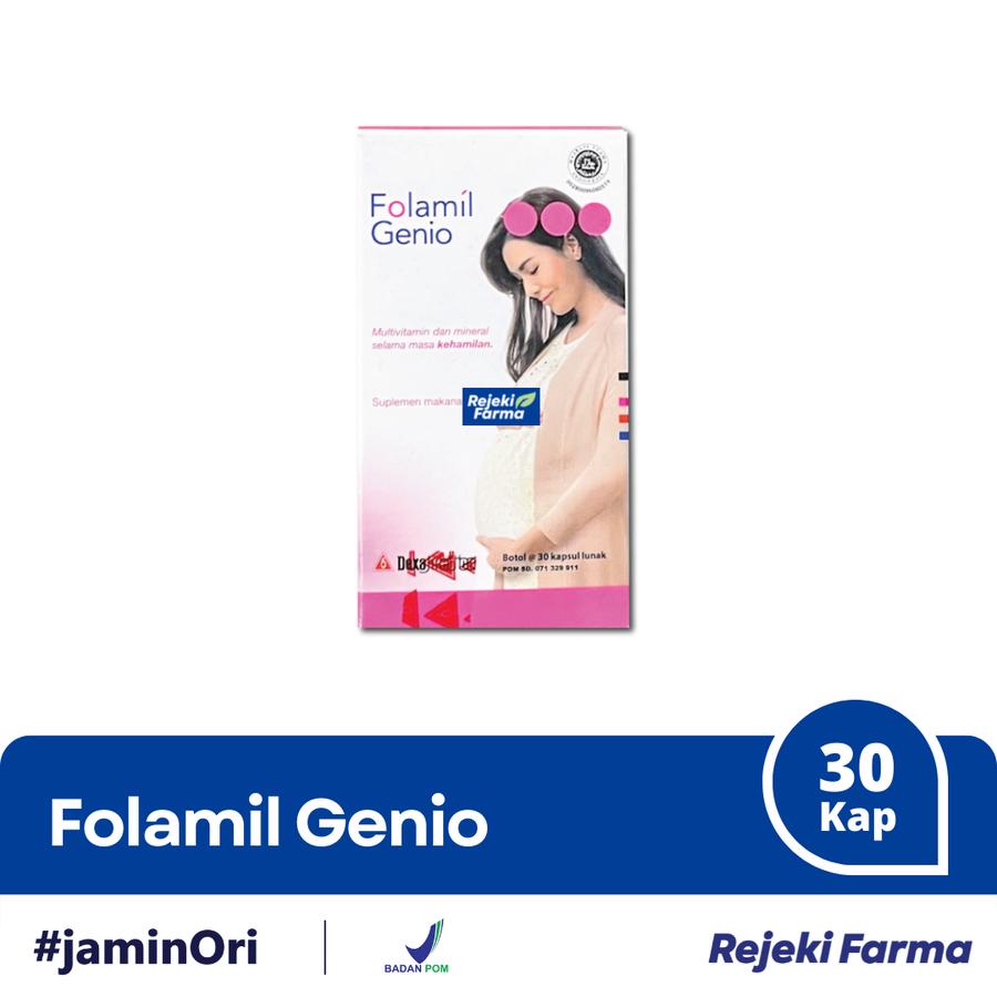 Folamil Genio Botol - 30 kapsul