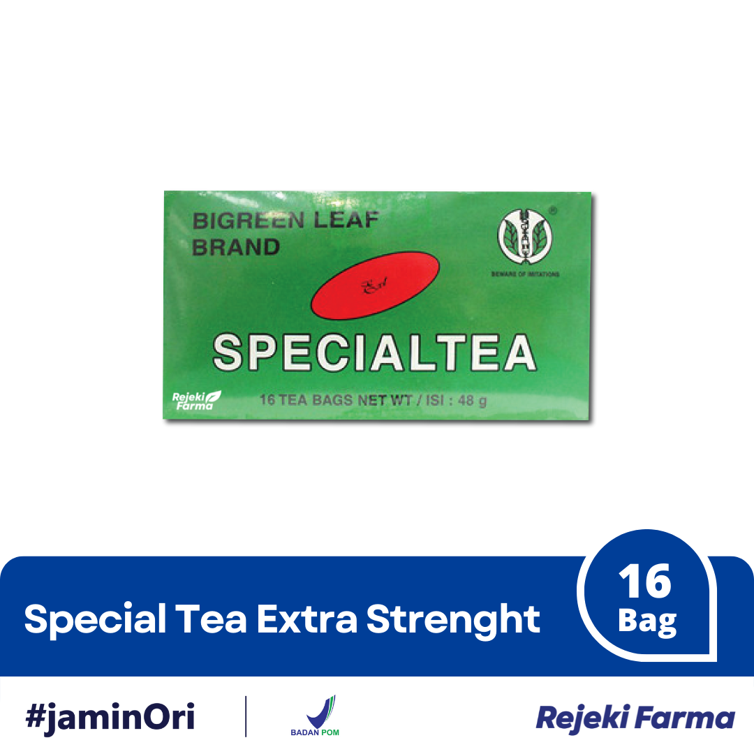 Special Tea Extra Strong - 1 Box isi 16 Sachet