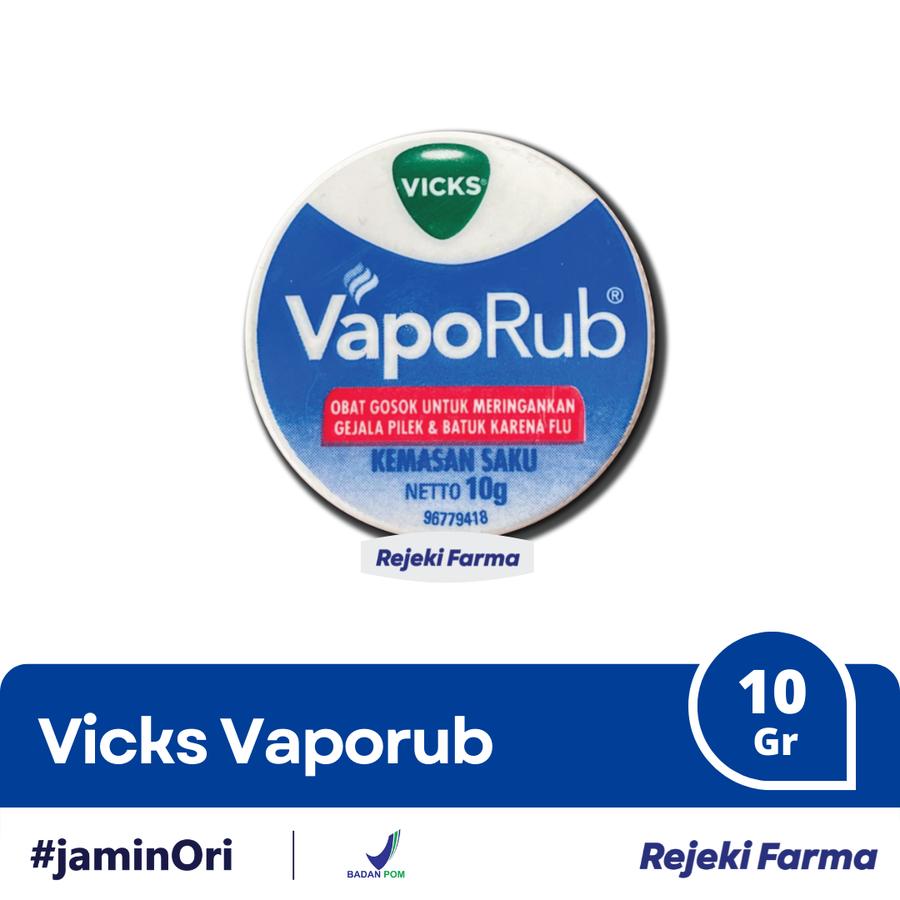 Vicks VapoRub Kemasan Saku - 10 Gram