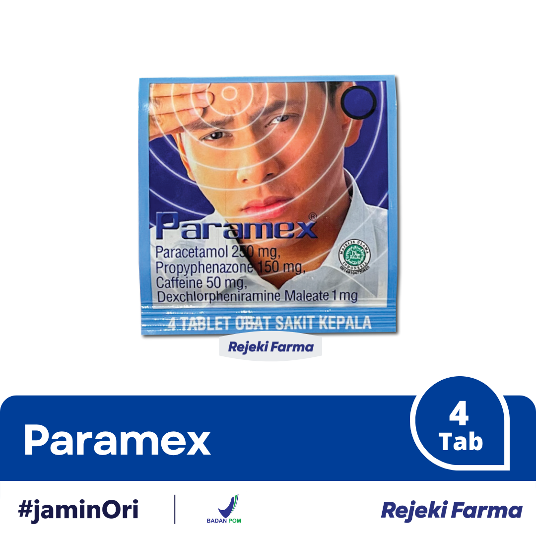 Paramex - 1 Strip isi 4 Tablet