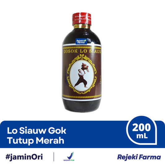 Lo Siauw Gok /  Lo Ban Teng ( Tutup Merah ) - 200 mL