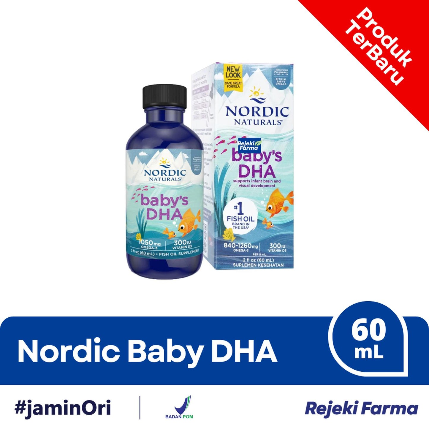 Nordic Naturals Baby's DHA - 60 mL
