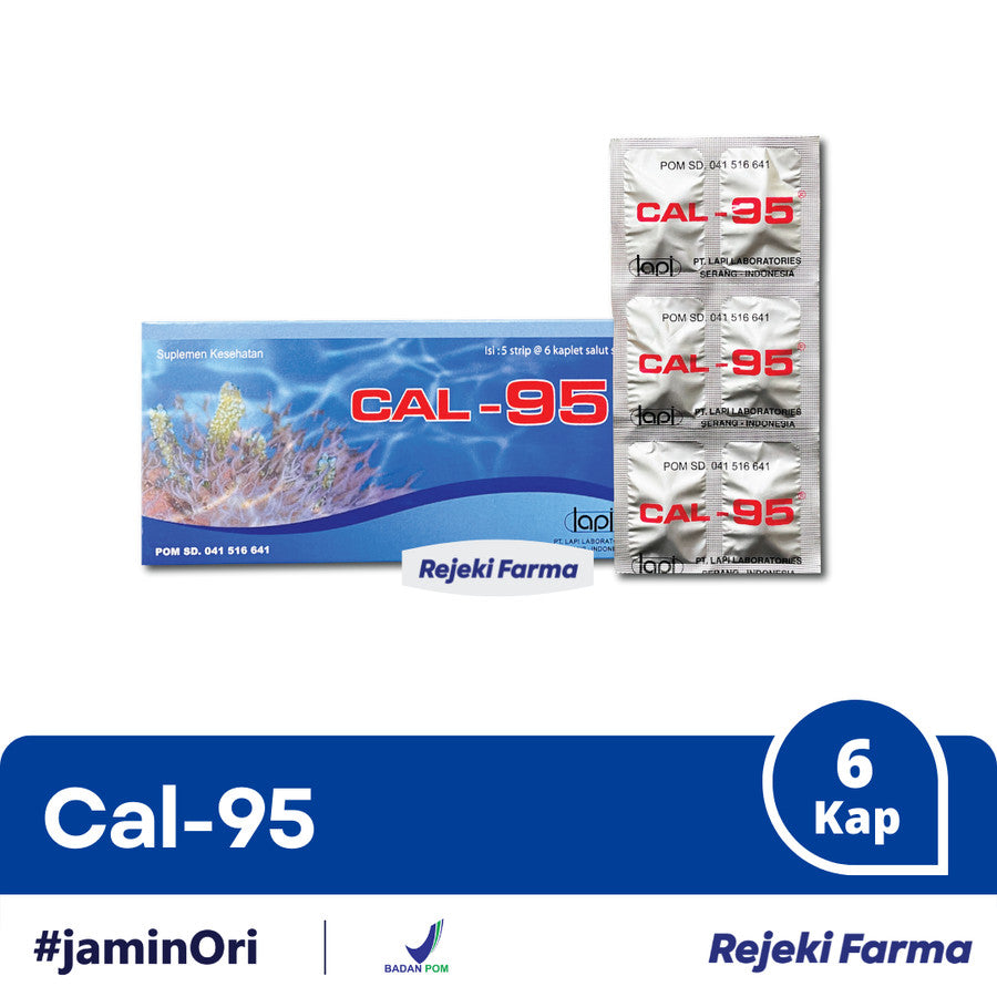 CAL-95 - 1 strip isi 6 tablet