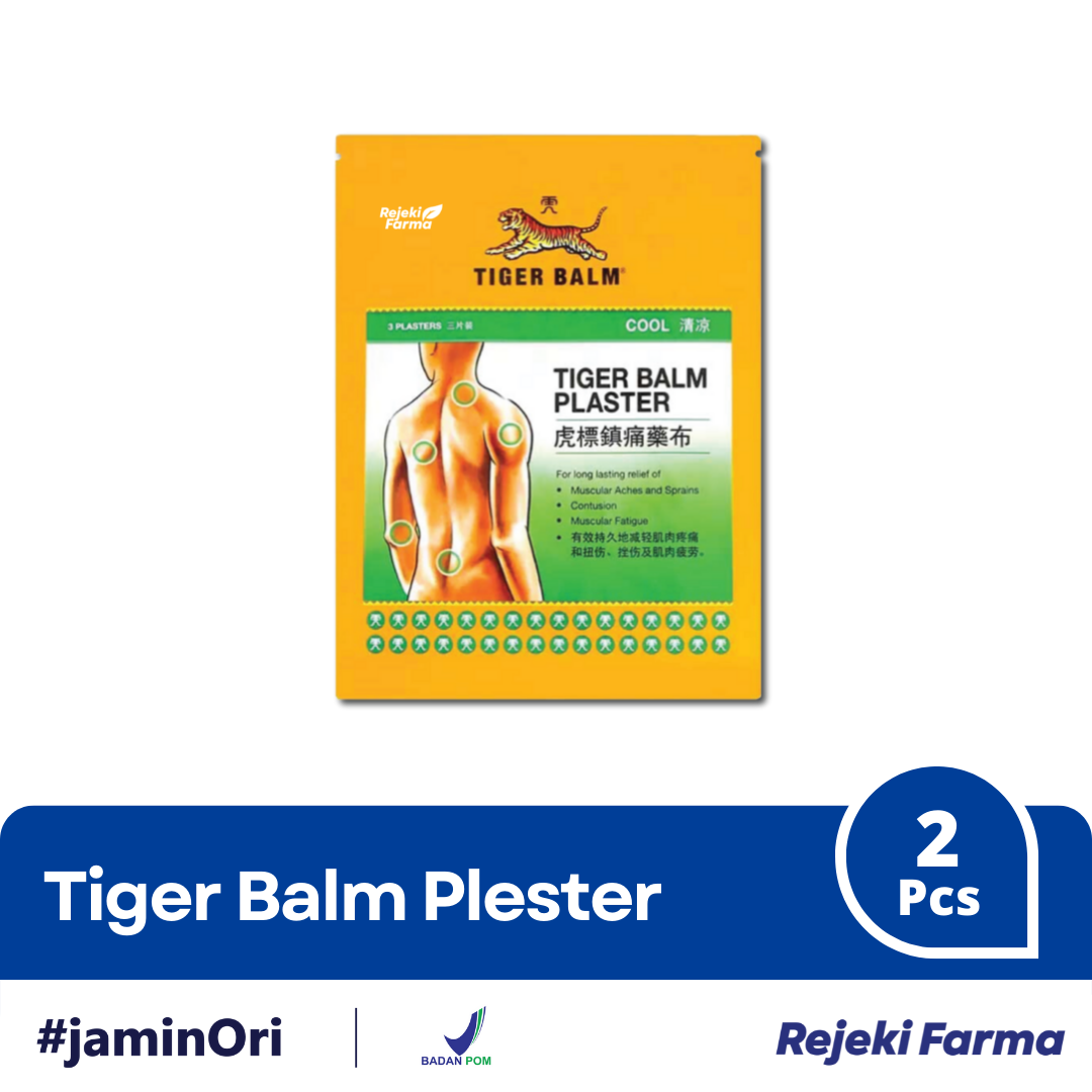 Tiger-Balm Plaster Cool - 1 Strip isi 2 plester