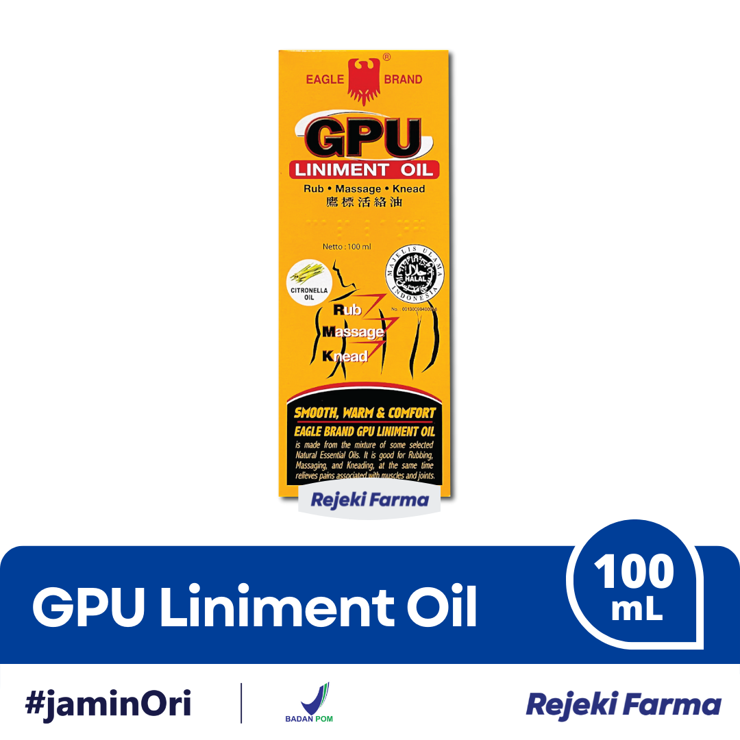 GPU Cap Lang Minyak Sereh - 100 ML