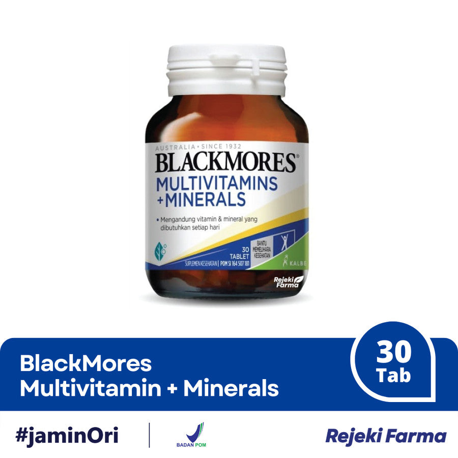 Blackmores Multivitamins + Minerals - 30 tablet