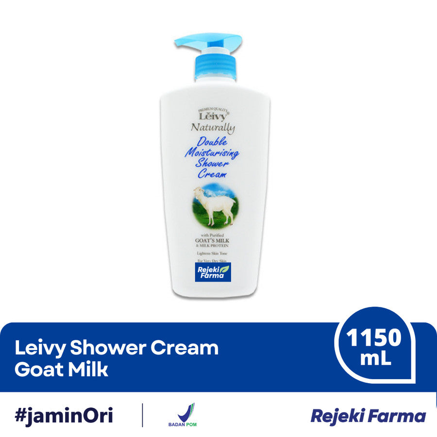 Leivy Shower Cream Goats Goat Milk - 1150 mL