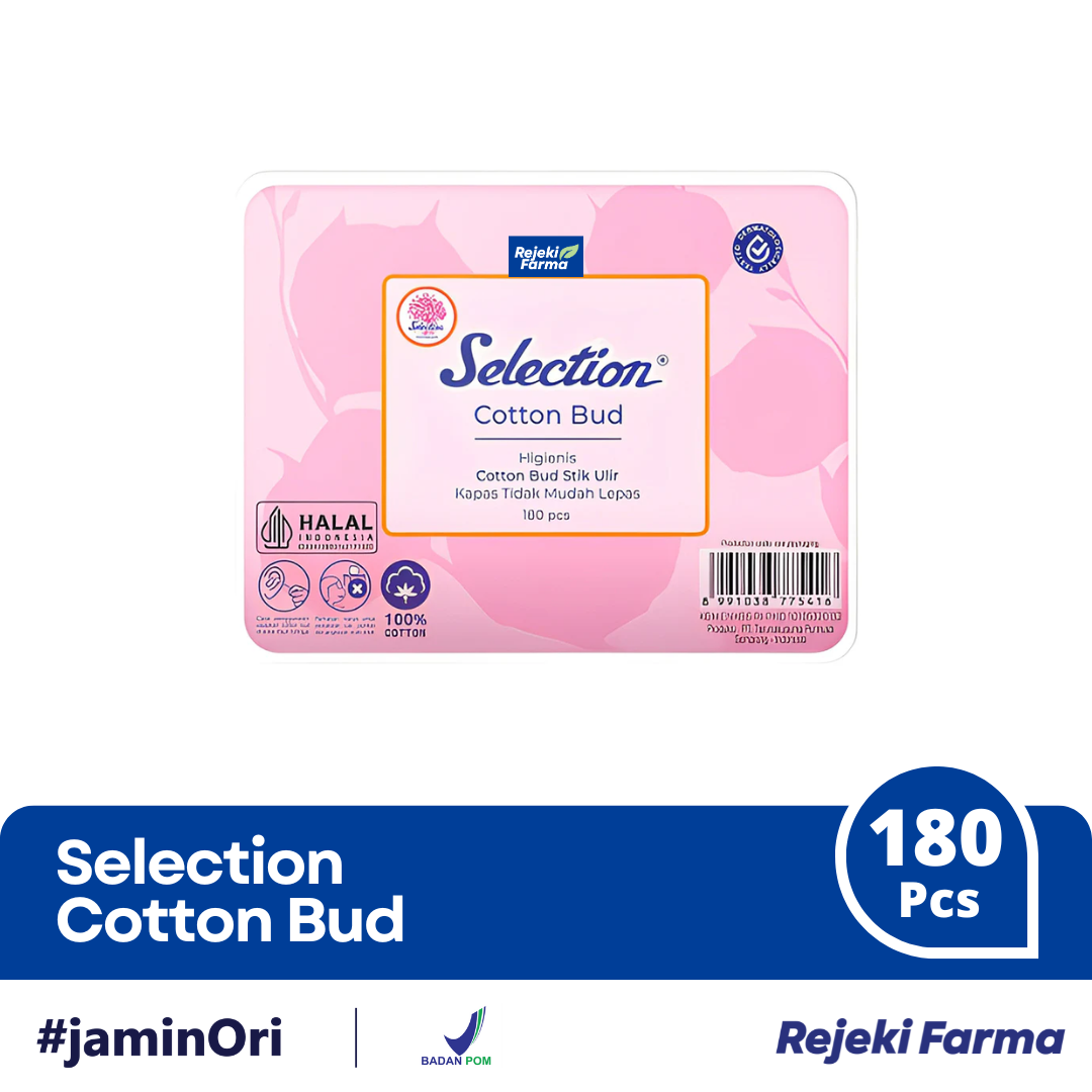 Selection Cotton Bud Buds - 180 Pcs