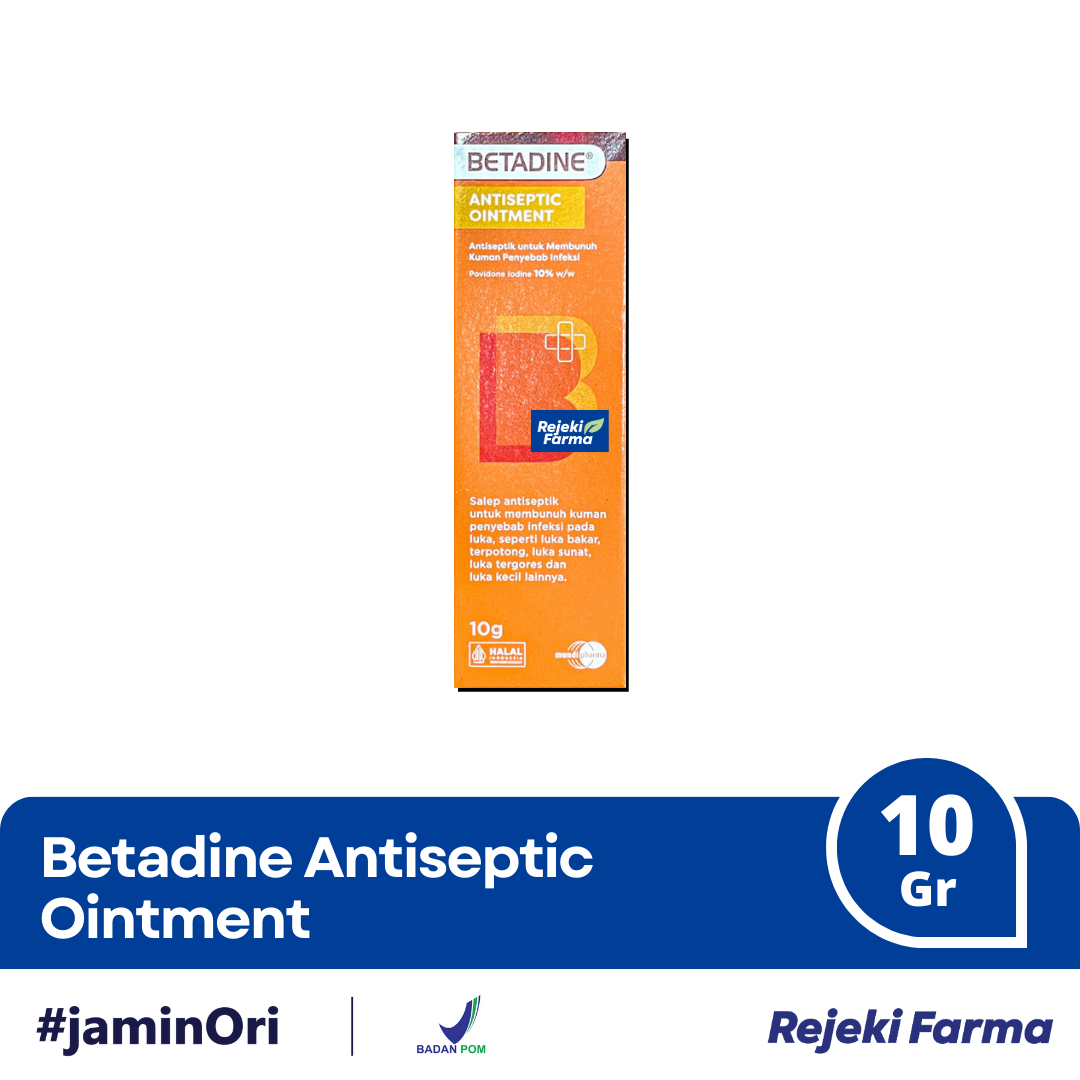 Betadine Antiseptic Ointment - 10 Gram