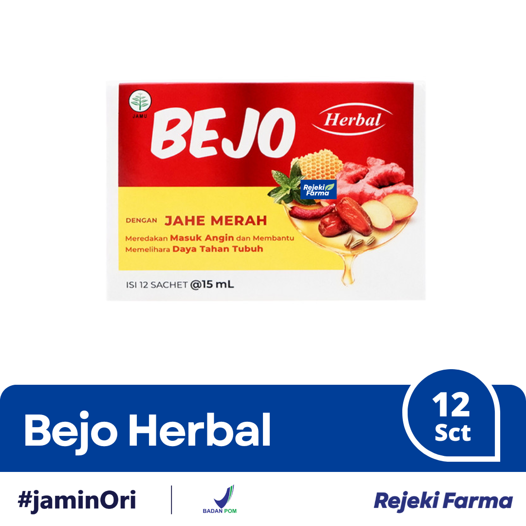 Bejo Herbal Dengan Jahe Merah - 12 Sachet
