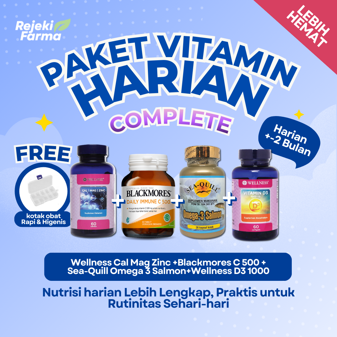 Paket Bundle Vitamin Harian Complete - 2 bulan
