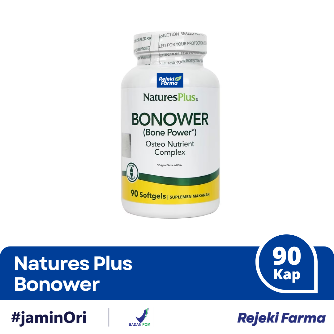 Natures Plus Bonower - 90 Softgels