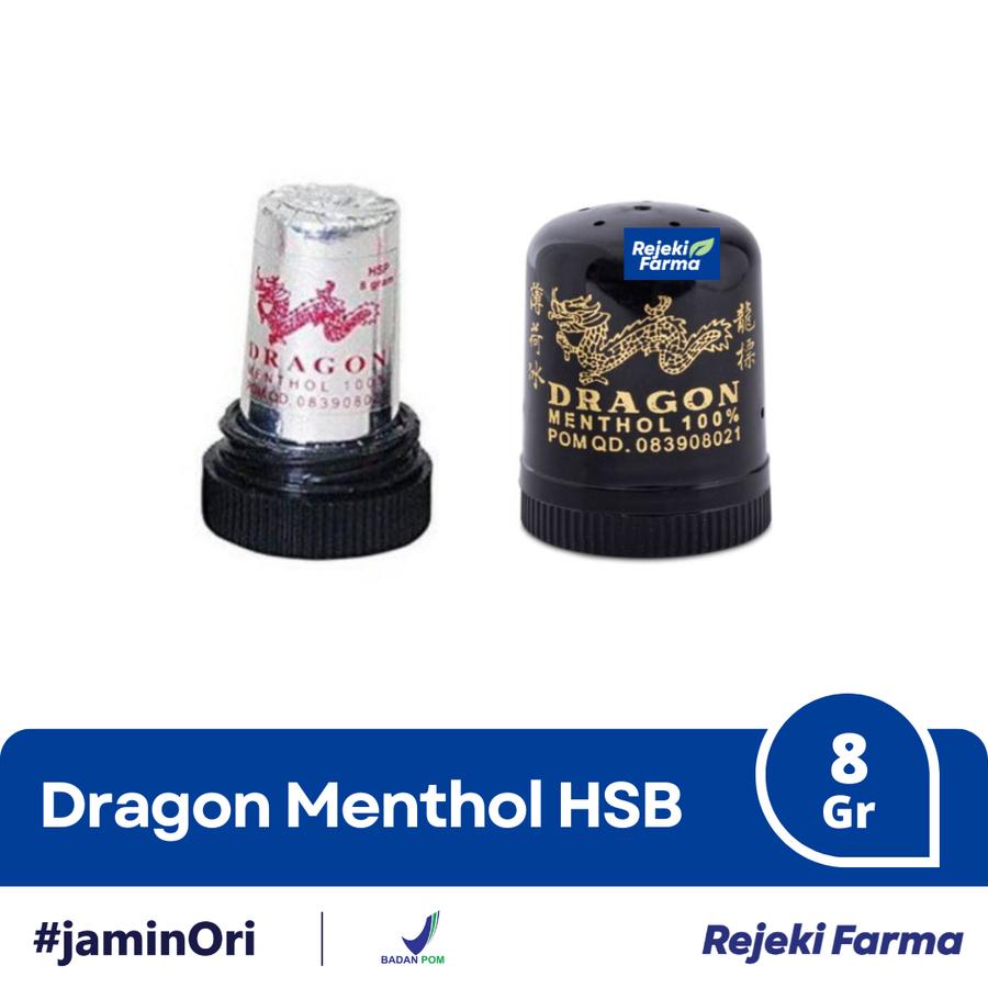 Menthol Gosok Cap Dragon (Po'peng) HSB 8gr - 8 Gram
