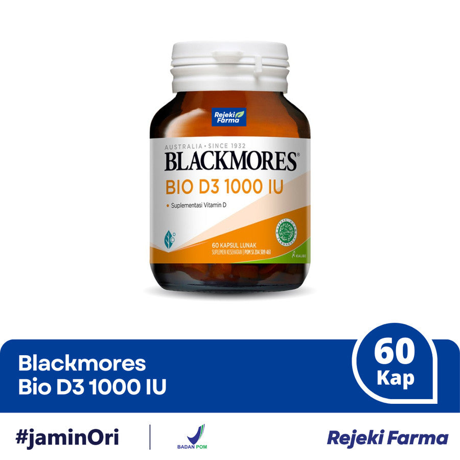 BlackMores Vitamin Bio D3 1000 IU - 60 Kapsul