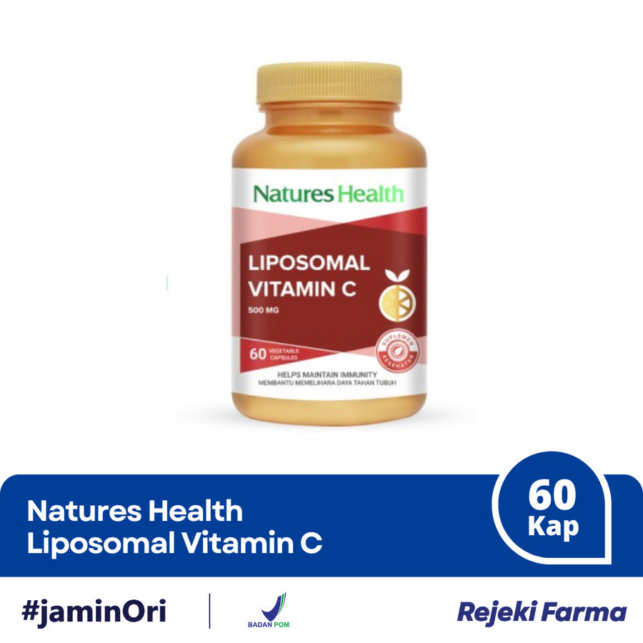 Natures Health Liposomal Vitamin C 500mg - 60 Kapsul