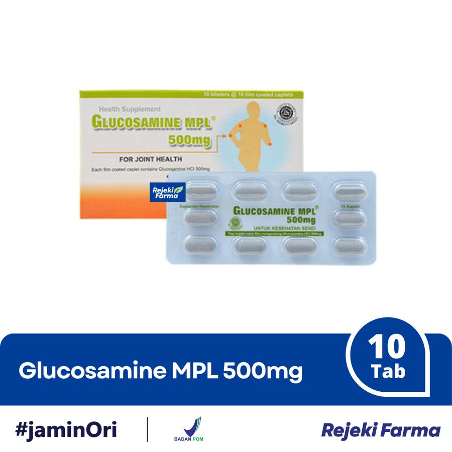 Glucosamine MPL 500mg - 1 Strip isi 10 Kapsul