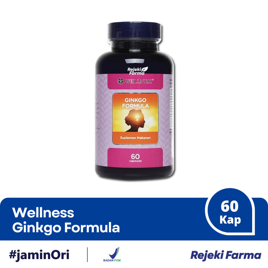 WellNess Ginkgo Formula - 60 Kapsul