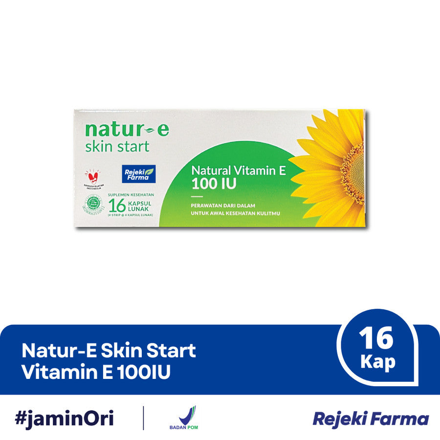 Natur-E Skin Start 100 IU - 1 Box isi 16 Kapsul