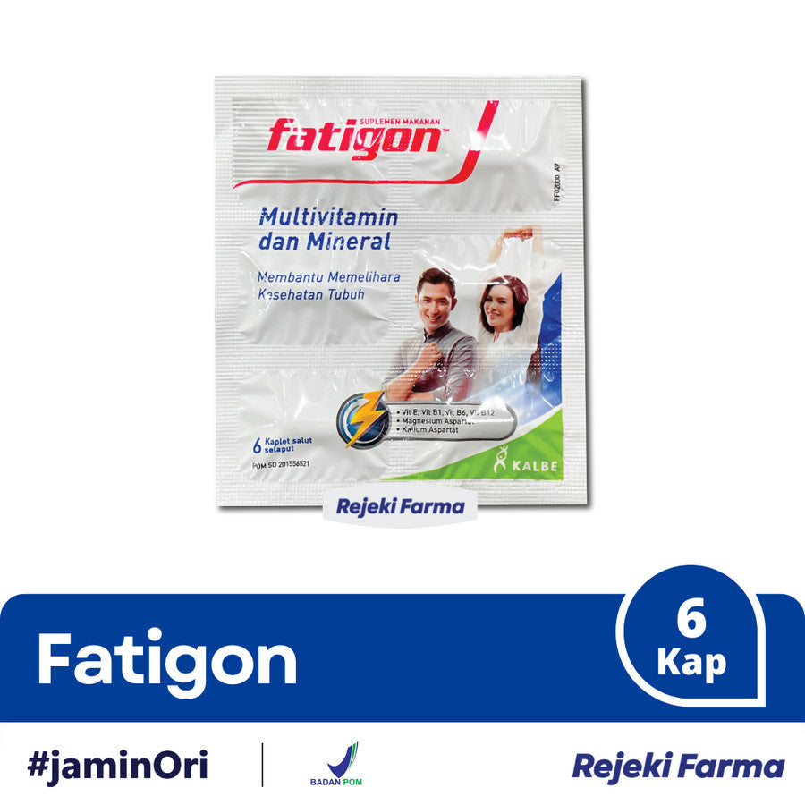 Fatigon - 1 Strip isi 6 Kaplet