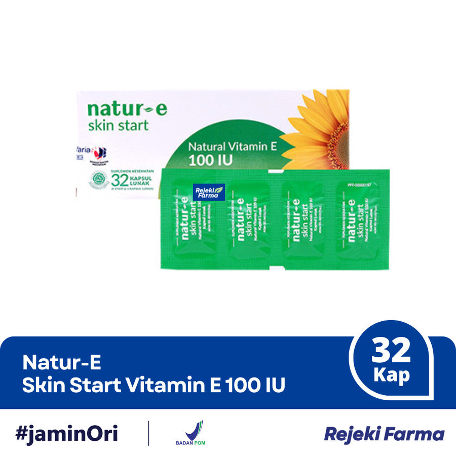 Natur-E Skin Start 100 IU - 1 Box isi 32 Kapsul