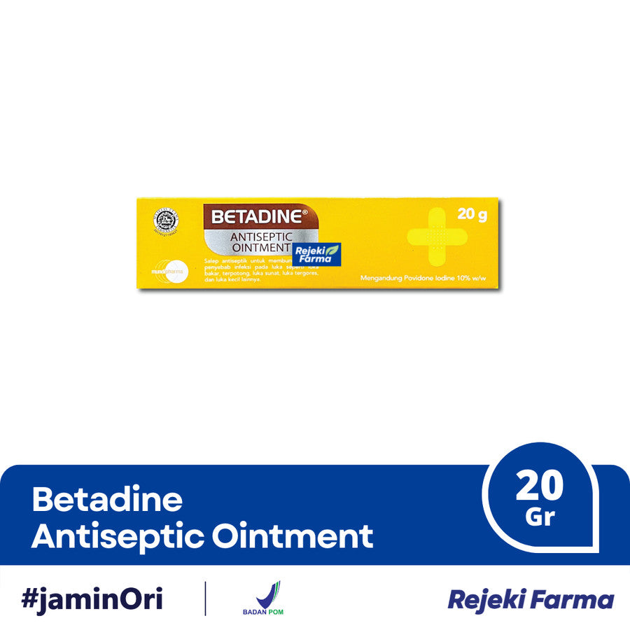 Betadine Antiseptic Ointment - 20 Gram