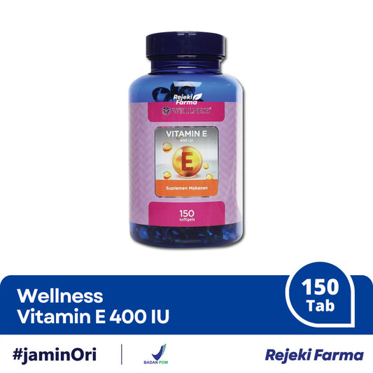 Wellness Vitamin E 400 IU- 150 Softgels