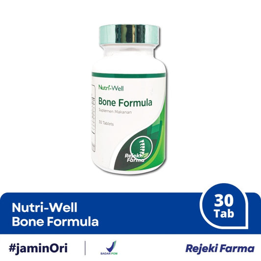 NutriWell Bone Formula - 30 tablet