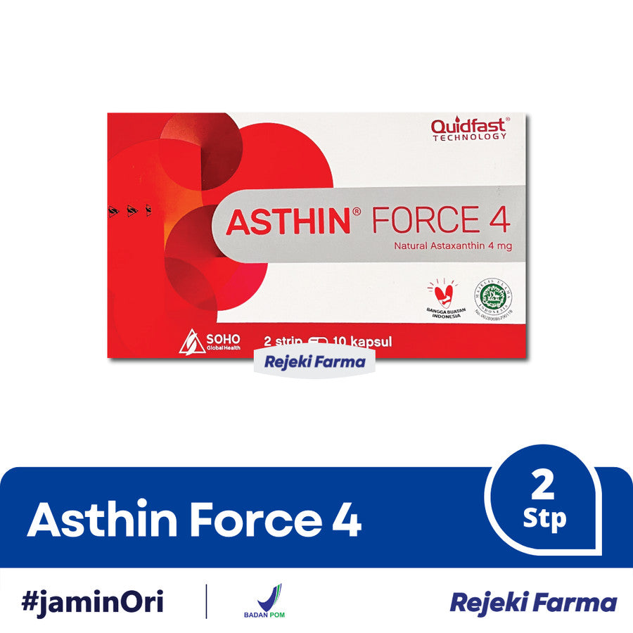 Asthin Force 4 mg - 1 Box isi 2 Strip
