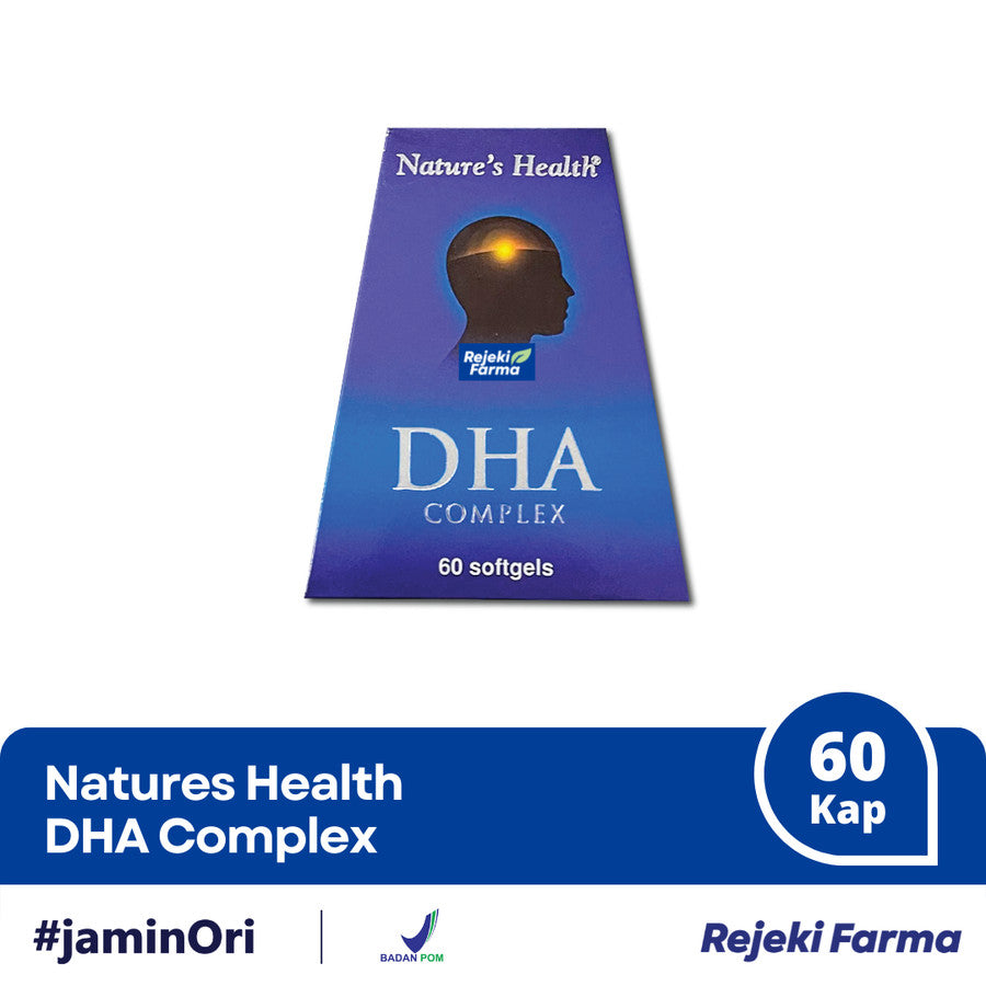 Natures Health DHA Complex - 60 Softgels
