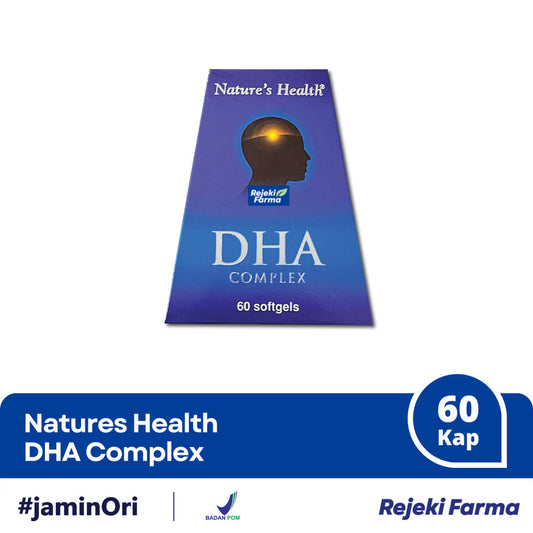 Natures Health DHA Complex - 60 Softgels