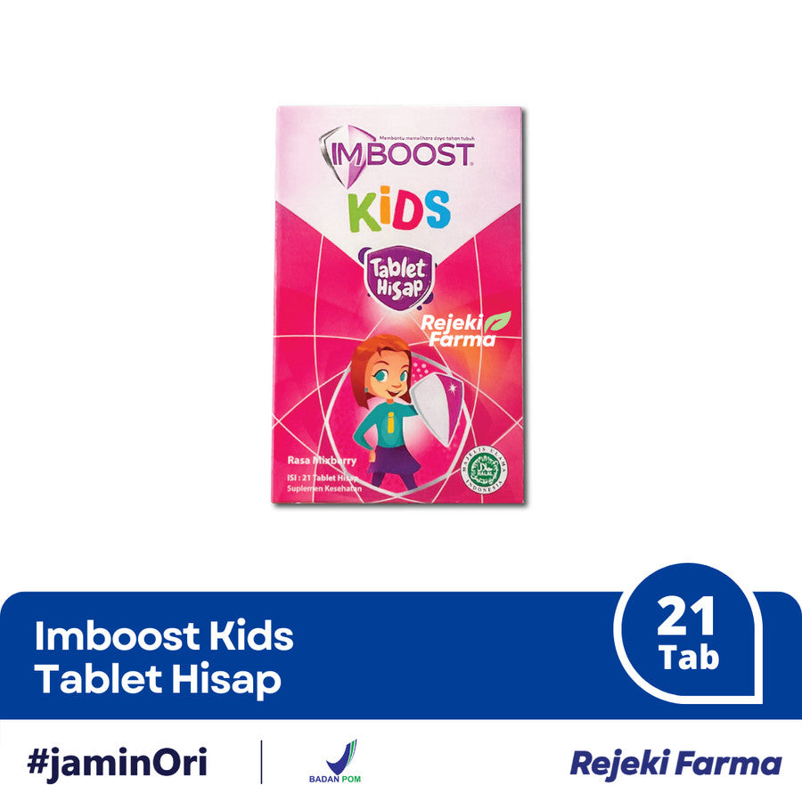 Imboost Kids Tablet Hisap Anak - 21 Tablet Hisap