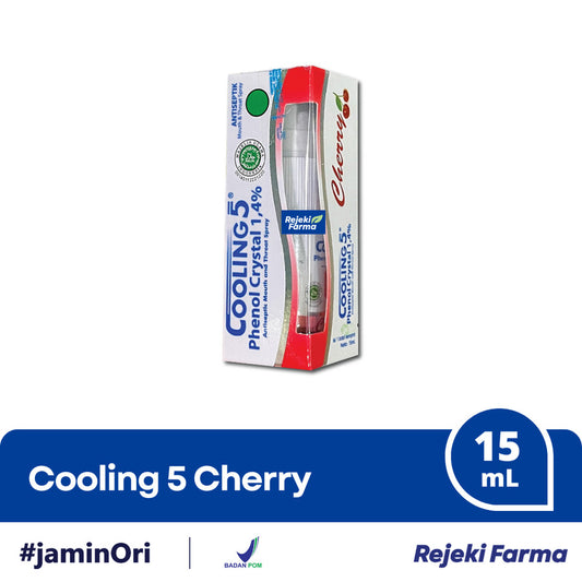 Cooling 5 Spray Rasa Cherry - 15 mL