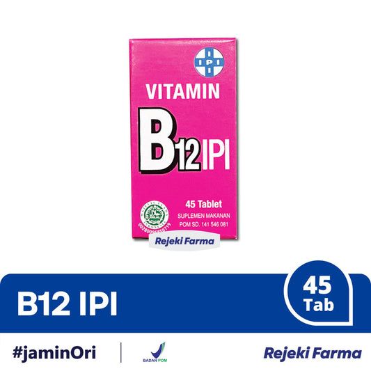 IPI Vitamin B12 - 1 Botol isi 45 Tablet