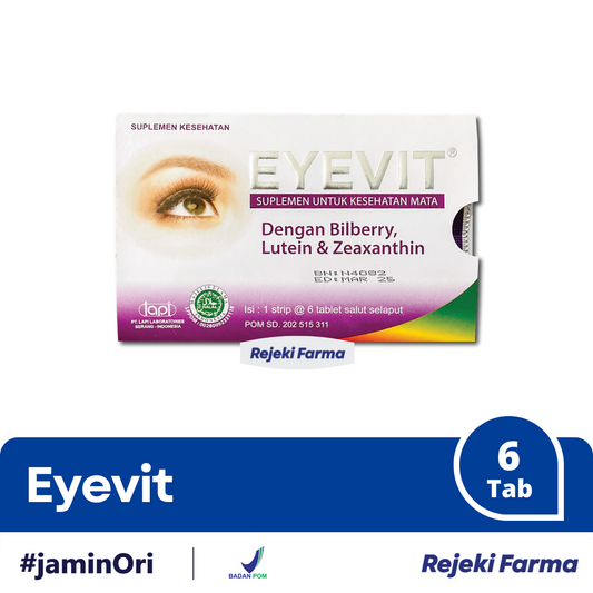 EyeVit - 1 Strip isi 6 Tablet