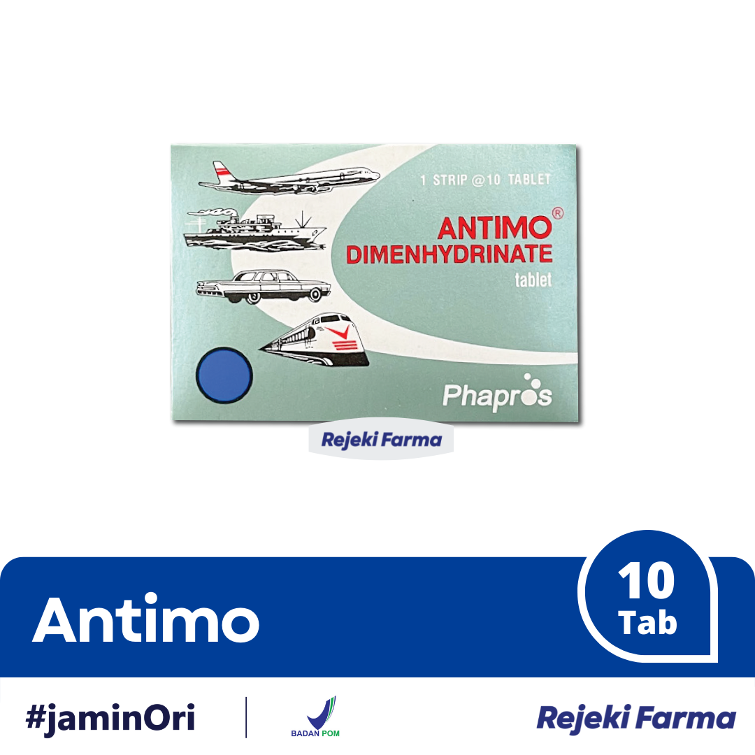 Obat Antimo Rame Antimo - 1 per strip isi 10 Tablet – Apotek Rejeki Farma