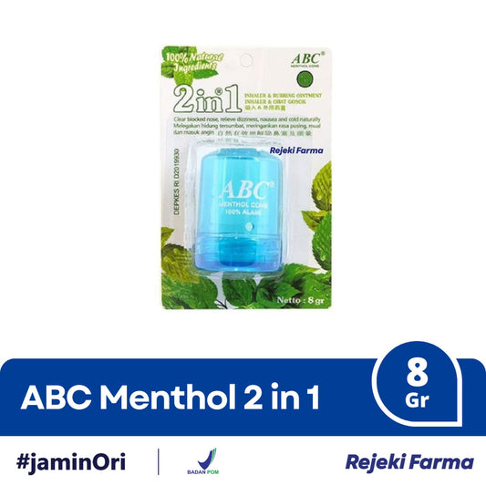 ABC Menthol Cone 2 in 1 - 8 gram