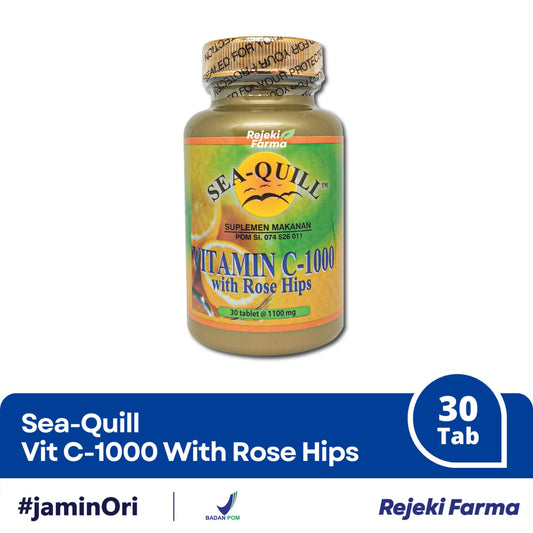 SeaQuill Vitamin C-1000 with Rose Hips - 30 Tablet