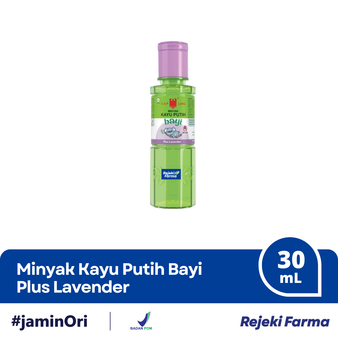 Minyak Kayu Putih Bayi Plus Lavender - 30 mL