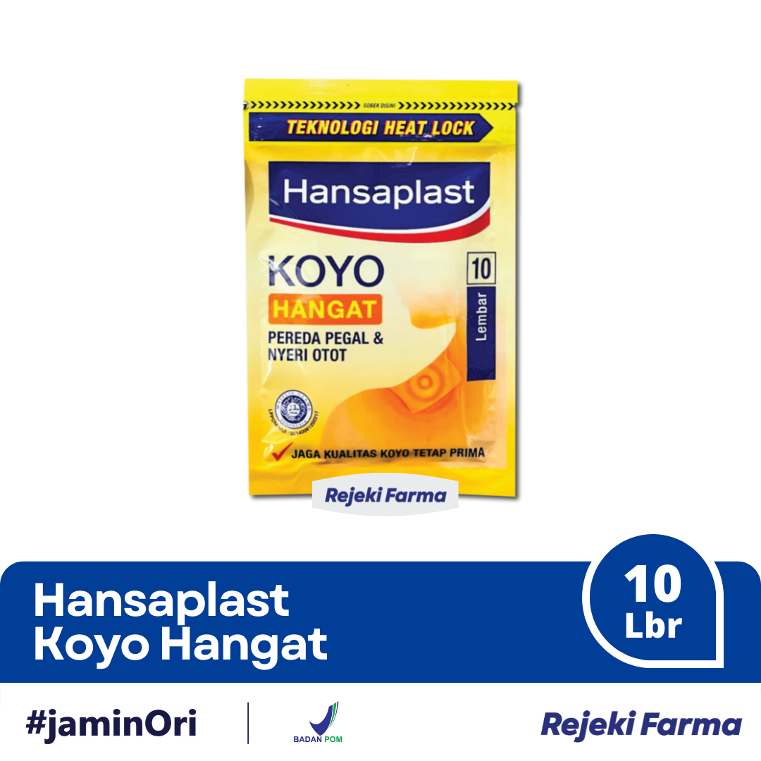 Hansaplast Koyo Hangat - 1 Strip isi 10 Lembar